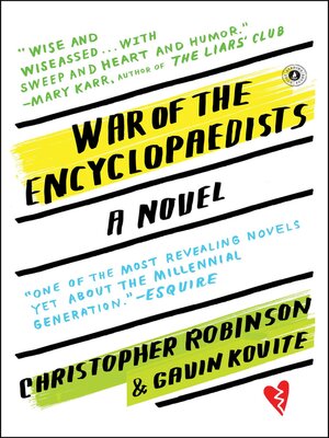 cover image of War of the Encyclopaedists